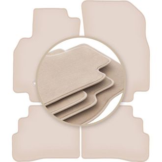 OEM Alfombrillas Premium Beige Para: Opel Karl Hatchback 2015