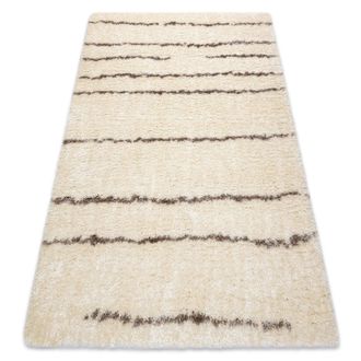 RugsX RugsX Fluffy Rug in Yellow | Size: 160 cm x 220 cm