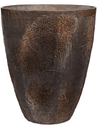 Pottery Pots Grosser In-/Outdoor Xl Blumentopf Oyster Oliver L &oslash; 70/ H 83 cm - Imperial Braun