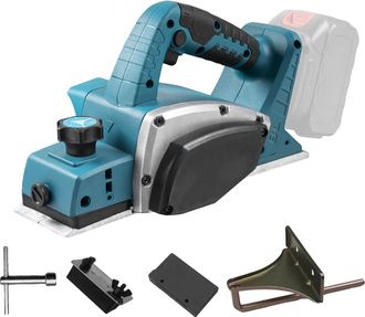 OEM Cepilladora El&eacute;ctrica, Motor Sin Escobillas, Profundidad De Corte Ajustable, Sin Bater&iacute;a