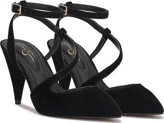 Jessica Simpson Maggie Womens Shoes Black : 5.5 M, Faux Leather