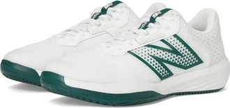 New Balance 696v6 Tennis Shoes Womens Tennis Shoes White/Marsh Green : 9.5 B - Medium, Synthetic/Textile