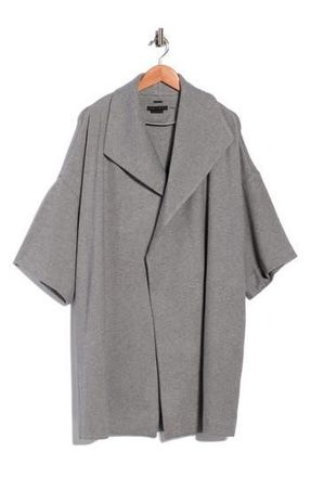 Alice & Olivia Hester Open Front Coat in Storm Grey at Nordstrom Rack, Size X-Small