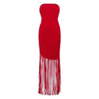 Cult Gaia Gowns, female, Red, Size: XS Edina Dress