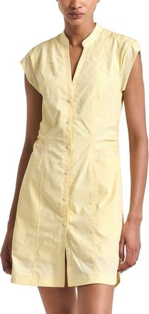 Derek Lam Elyse Cotton Poplin Button Front Dress