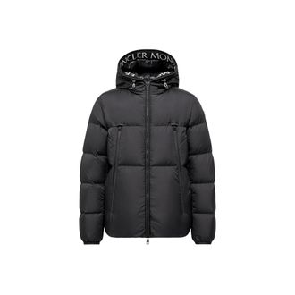 Moncler Moncler Montcla Hooded Short Down Jacket, Men, Black, Size: 0