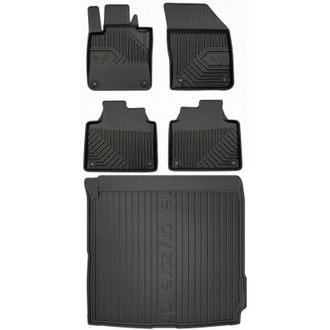 OEM Set 77 Alfombrillas Y Funda De Goma Para Volvo S90 Desde 2016