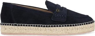 Gianvito Rossi Espadrillas Lido in pelle scamosciata - Blu