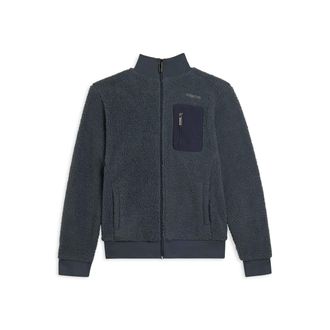Freddy Felpa in pile sherpa con collo alto e zip