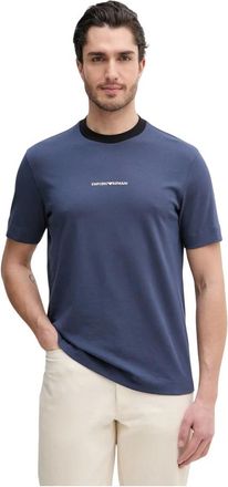 Emporio Armani Uomo, Top, Blu, XL, new