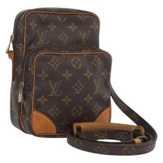 Louis Vuitton Pre-owned Cross Body Bags, female, Brown, Size: ONE SIZE Pre-owned Vintage Monogram Shoulder Bag