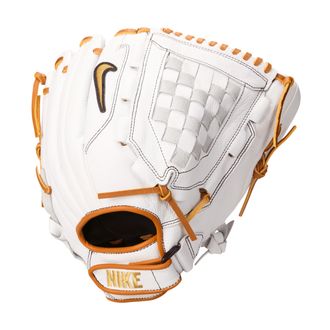 Nike Hyperdiamond Edge Softball Fielding Glove in White | N1000292-118