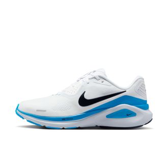 Nike Mens Structure 26 Road Running Shoes in White | HJ1102-119