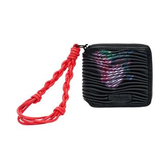 Desigual Wallets & Cardholders, female, Black, Size: ONE SIZE Zip Fastening Polyester Wallet