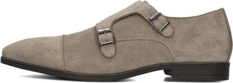 Stefano Lauran Schoenen, Heren, Beige, 42 1/2 EU, Su&egrave;de, Elegante Beige Su&egrave;de Herenschoenen
