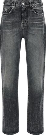 Versace Medusa Biggie Jeans Grigio-Uomo