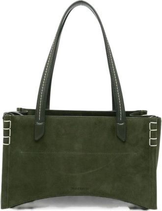 J.W.Anderson Borsa Cabas Elongated Loafer - - Bags - Donna - Verde - ONE SIZE