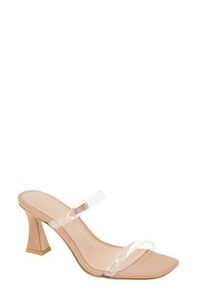 BCBGeneration Routa Slide Sandal in Clear/Tan at Nordstrom, Size 6.5