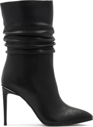 Kazar Elegante Laarzen - Dames - Laarzen met Hak - Zwart - 36 EU - Leer - Schoenen