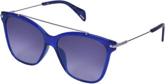 Police Bicolor Metal Womens Sunglasses