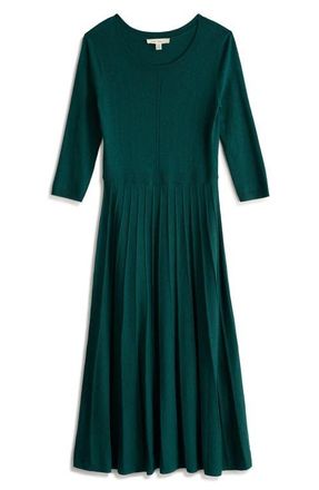 Seasalt Cornwall Folk Song Rib Midi Sweater Dress in Knit Melange Loch at Nordstrom, Size 8 Us