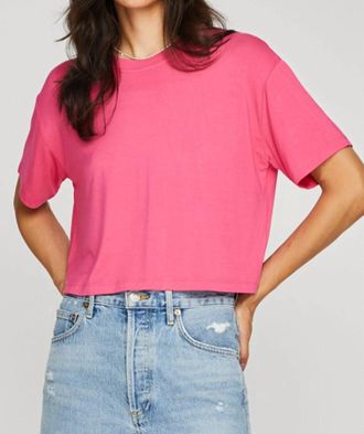 Gentle Fawn Logan Tee In Fuchsia
