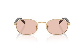 Prada 0pr B53s Round Lens Sunglasses