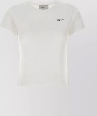 Coperni crew neck logo print t-shirt
