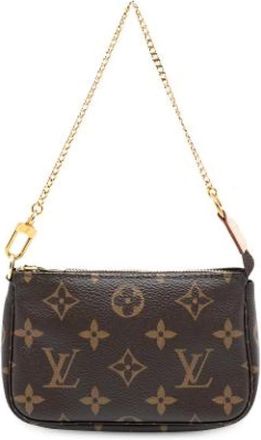 Louis Vuitton Pre-owned Mini Bags, female, Brown, Size: ONE SIZE Pre-owned Mini Pochette Accessoires