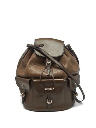 Burberry Borsa a spalla con coulisse - Marrone