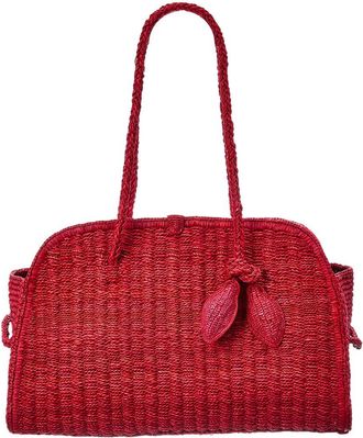 Jacquemus Turismo Raffia Satchel