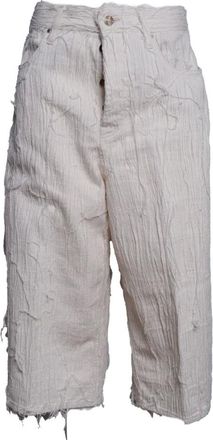 Don the Fuller Casual Shorts, female, Beige, Size: W29 Amburgo Bermuda