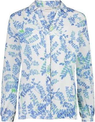 Fab By Fabienne Chapot Liv Blouse - Dames - Overhemden - Blauw - M - Overhemden