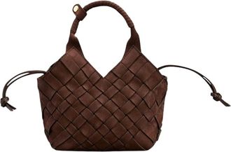 Cala Jade Misu Mini Crossbody Tas - Dames - Tassen - Bruin - Maat: ONE Size Katoen