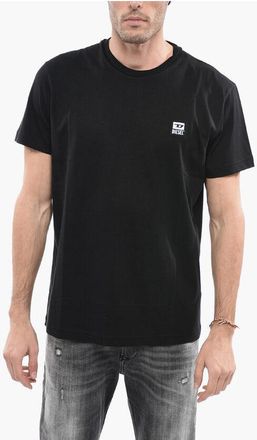 Diesel Solid Color T-DIEGOS-K30 Crew-neck T-Shirt with Contrasting size S