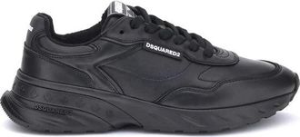 Dsquared2 Bos Taurus Athletic Sneakers - Heren - Sneakers - Zwart - 41 EU - Leer - Schoenen