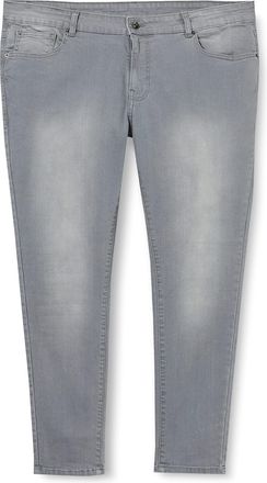 Enzo Jeans Mens Ez326 Skinny Jeans, Grey 326, 40W 30L UK