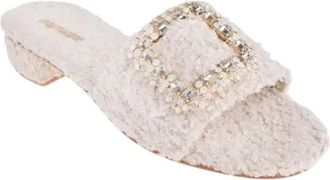 Emanuela Caruso Capri Schoenen, Dames, Grijs, 37 EU, Manon Slipper
