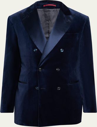 Brunello Cucinelli Mens Velvet Tuxedo Jacket
