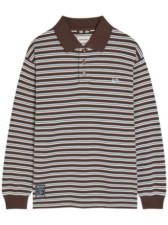 Damson Madder Remie Striped Cotton Rugby top - Multicoloured - 10 (UK10 / S)