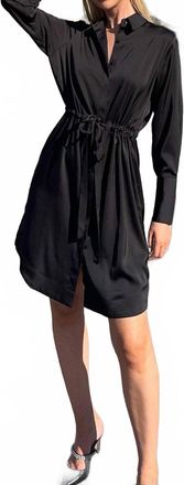 Karmamia Womens Nakita Dress In Hammered Black