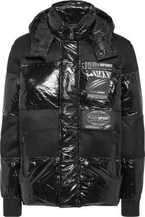 Plein Sport Heren, Jassen, Zwart, Maat: 2XL Nylon