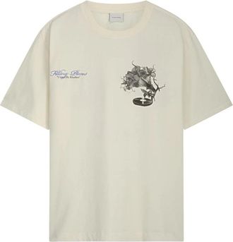 Filling Pieces T-shirt Grammophone - Heren - T-shirts - Wit - S - Tops