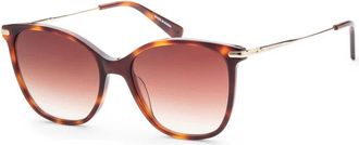 Longchamp Brown Gradient Square Ladies Sunglasses LO660S 214