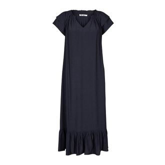 Co'Couture Vestido Sunrise con Mangas Cortas - Dresses - Mujer - Azul - XL