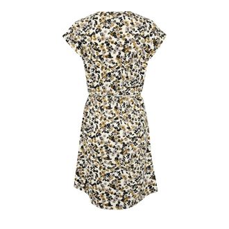 Part Two Black Mini Flower Dress - female - Part Two - Short Dresses - Multicolor - L - Dresses