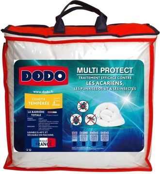 Dodo Dodo - Piumone Temperato Multiprotect - 200 X 200 Cm