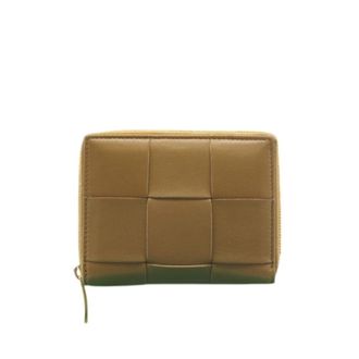 Bottega Veneta Intrecciato Beige Intrecciato Wallet (Bi-Fold) (Pre-Owned)