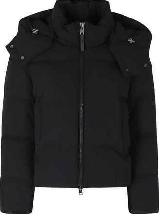 Woolrich Madison Jacket - Dames - Winterjassen - Zwart - S - Leer - Jassen