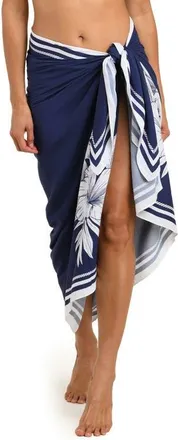 La Blanca Mariner Cover-Up Pareo in Indigo at Nordstrom